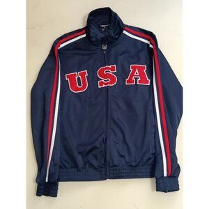 USA Jacket Men Size Small Red White Blue NBN Gear